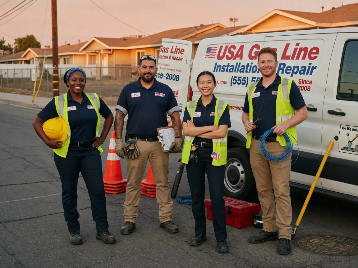 Gas Line Installation company in Pratts, VA